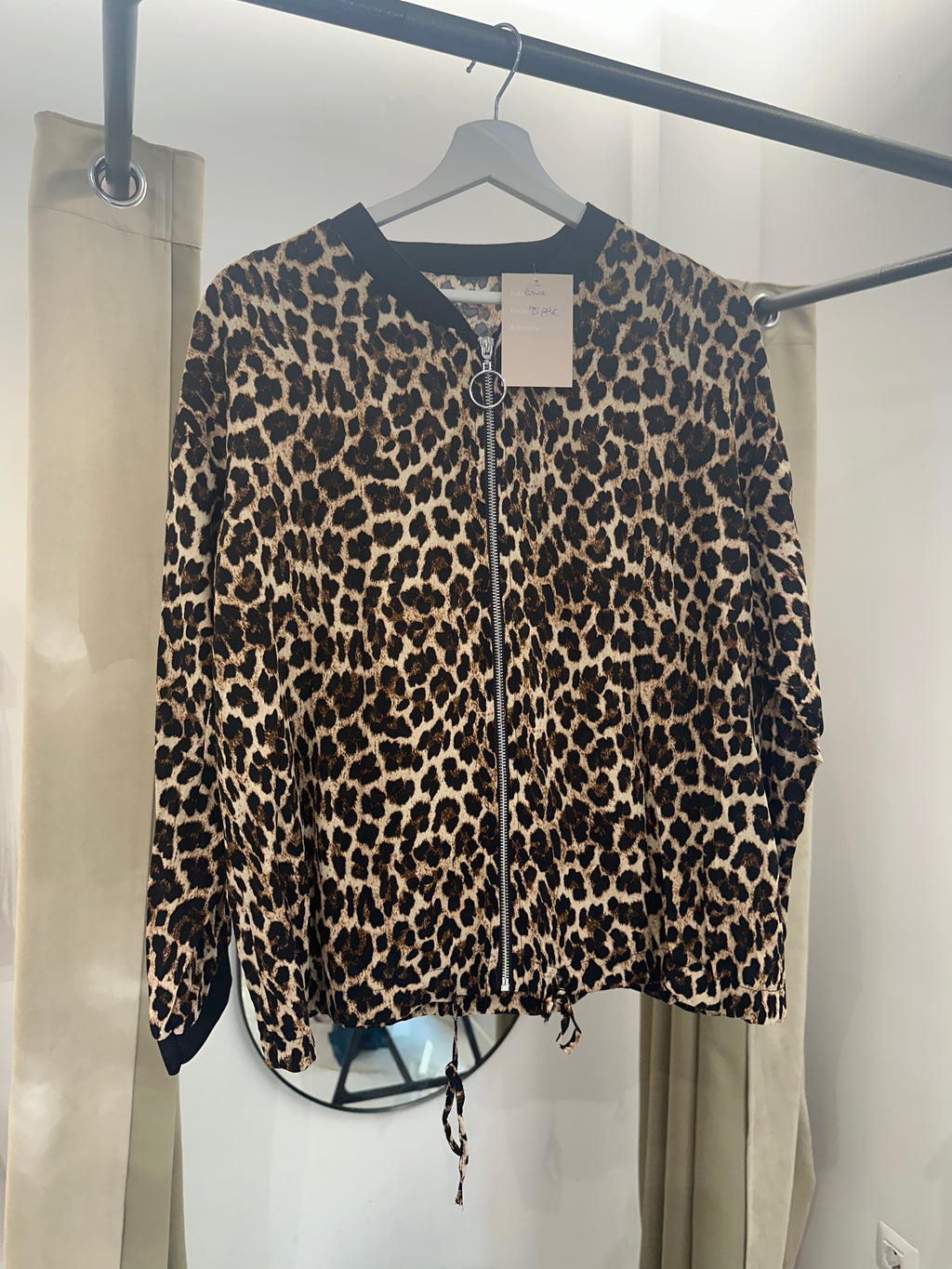 Bomber animal print