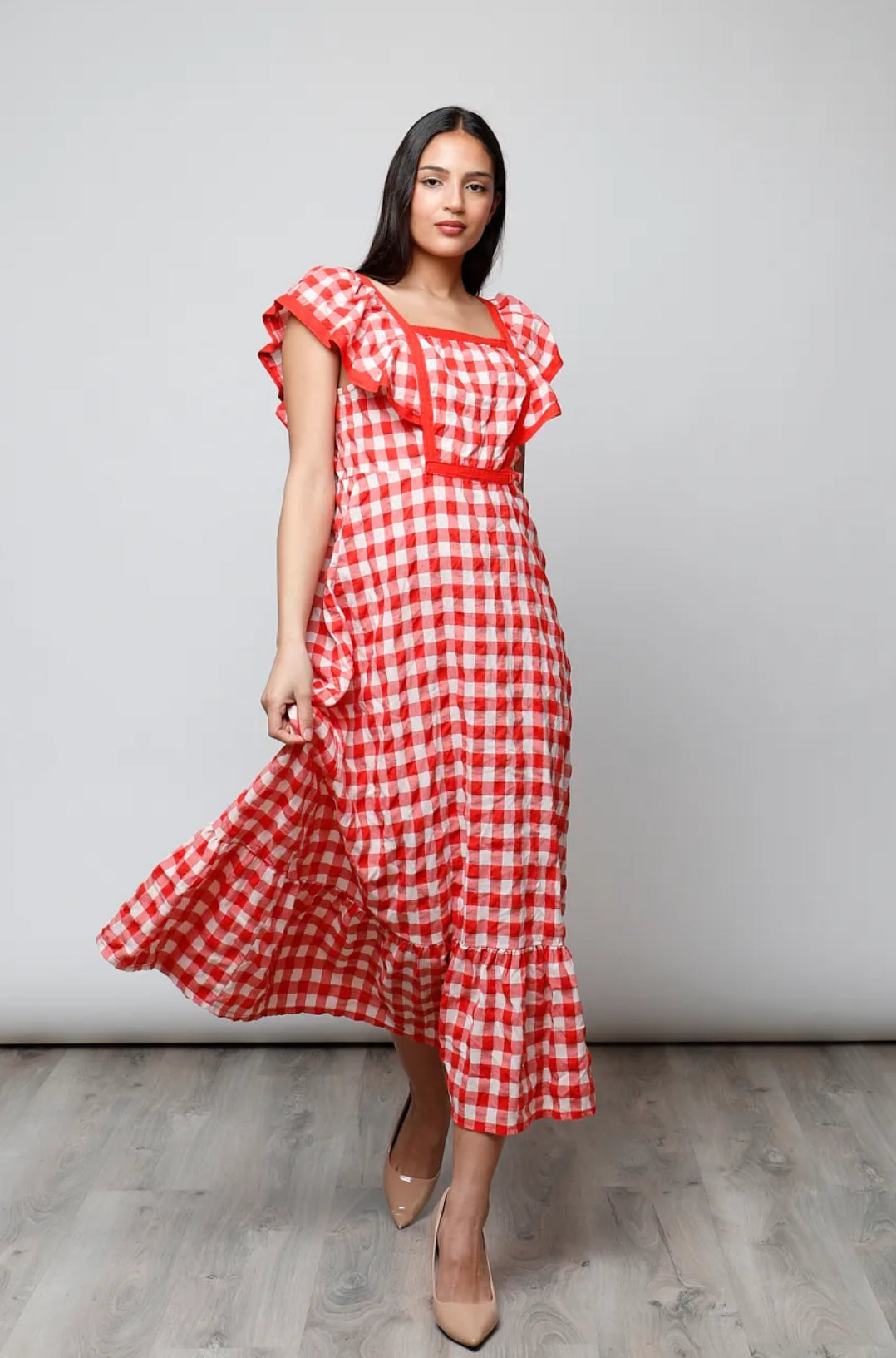 Vestido vichy BEATRIZ