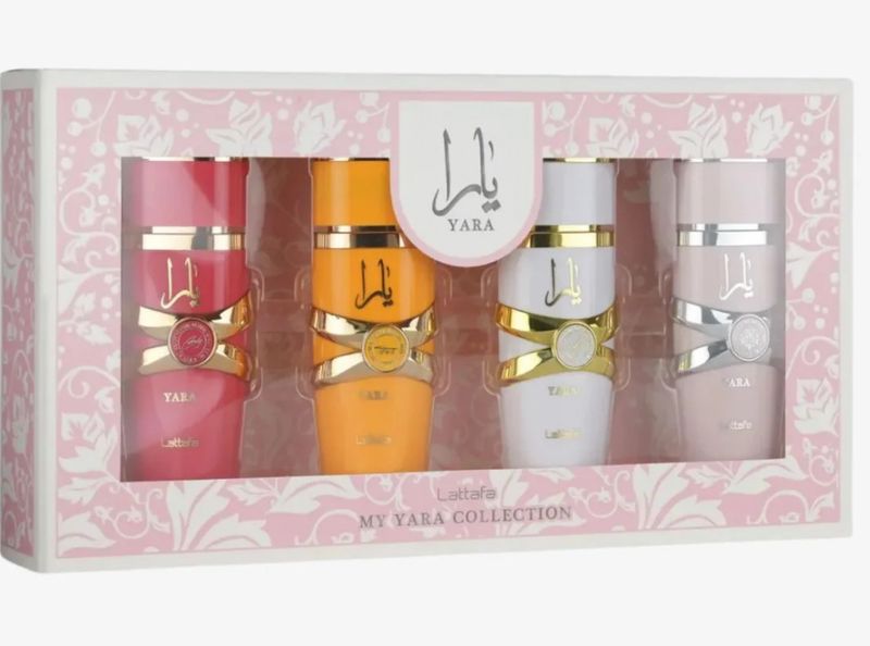 Pack de Perfumes My Yara Collection – Lattafa | Set 4 Fragancias