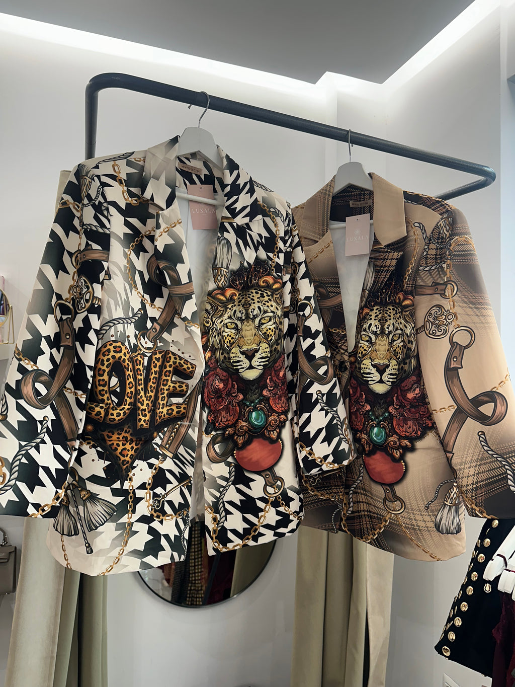 Americana estampada “Royal Jungle” – Disponible en dos combinaciones