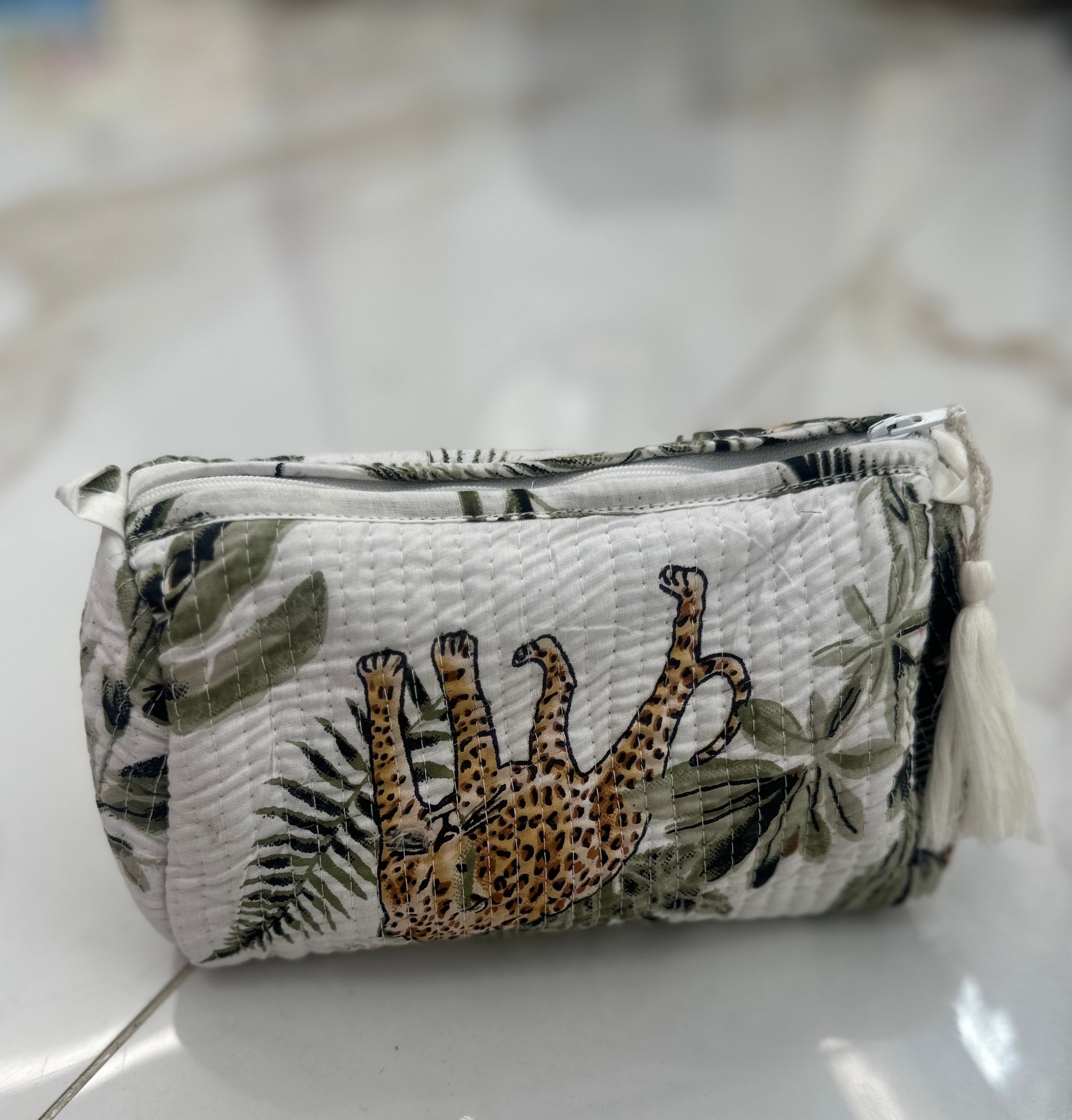 Neceser acolchado estampado – 3 tamaños disponibles