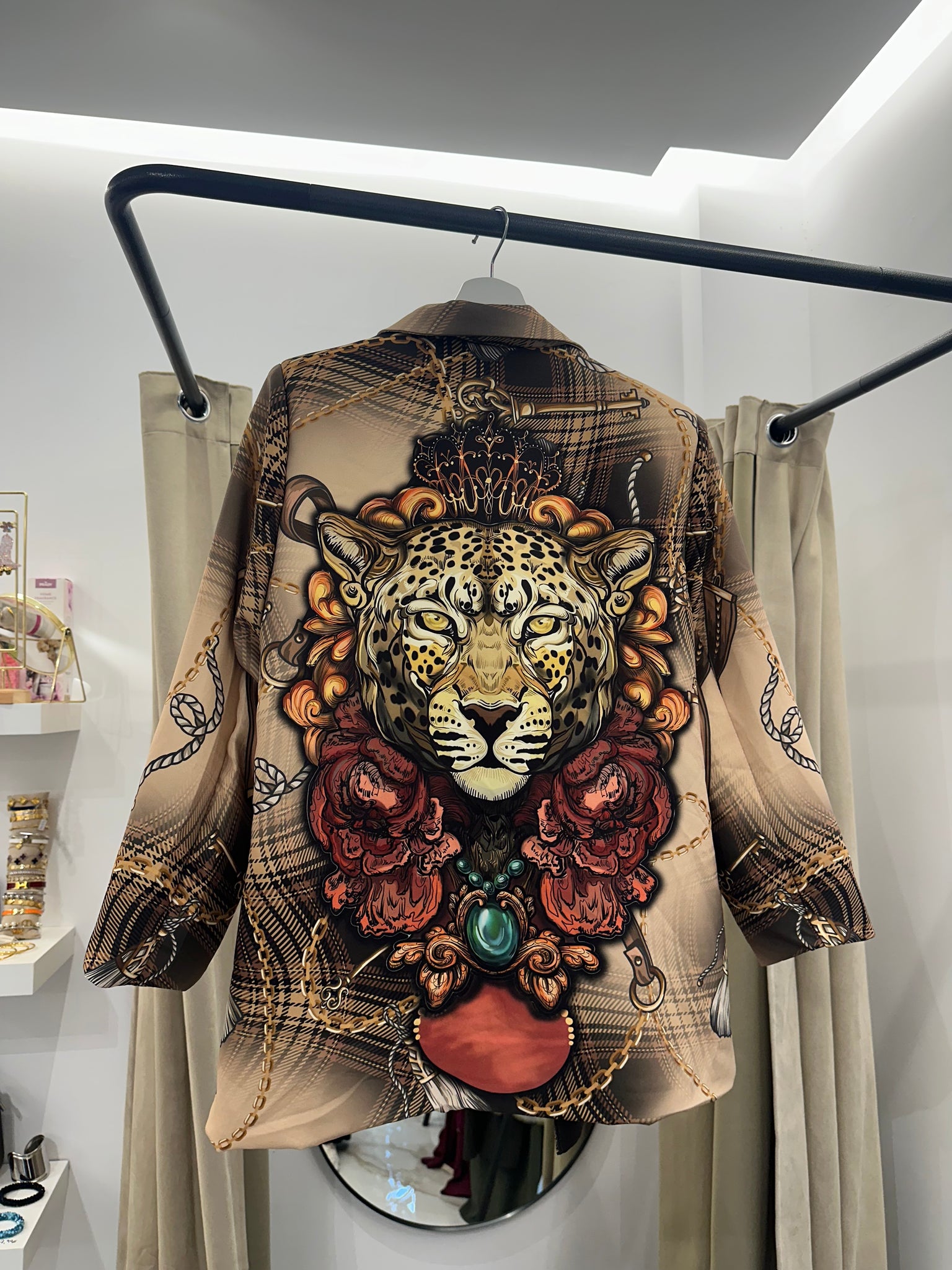 Americana estampada “Royal Jungle” – Disponible en dos combinaciones