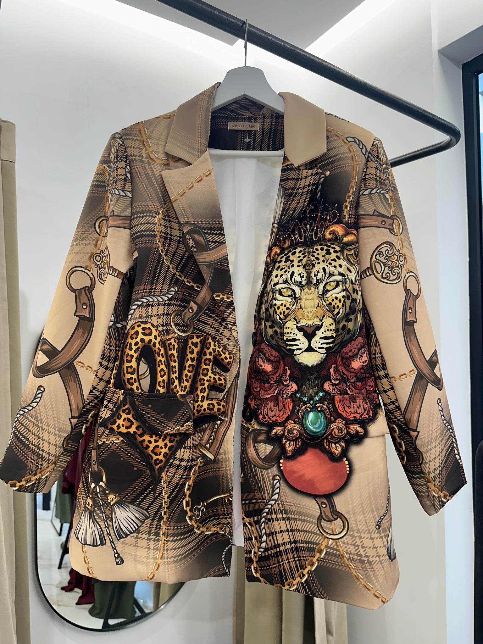 Americana estampada “Royal Jungle” – Disponible en dos combinaciones