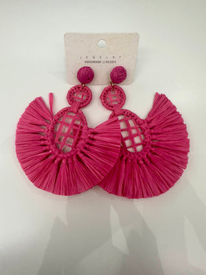  Pendientes fucsia - LUXALA | Accesorios mujer