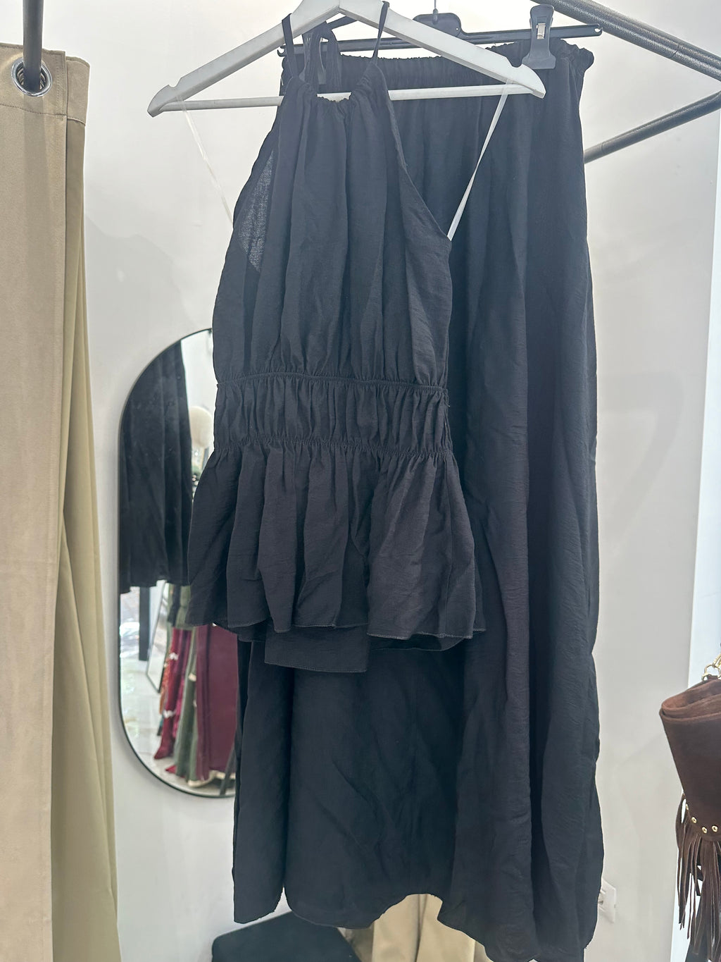 Conjunto falda y top negro – hasta talla XL