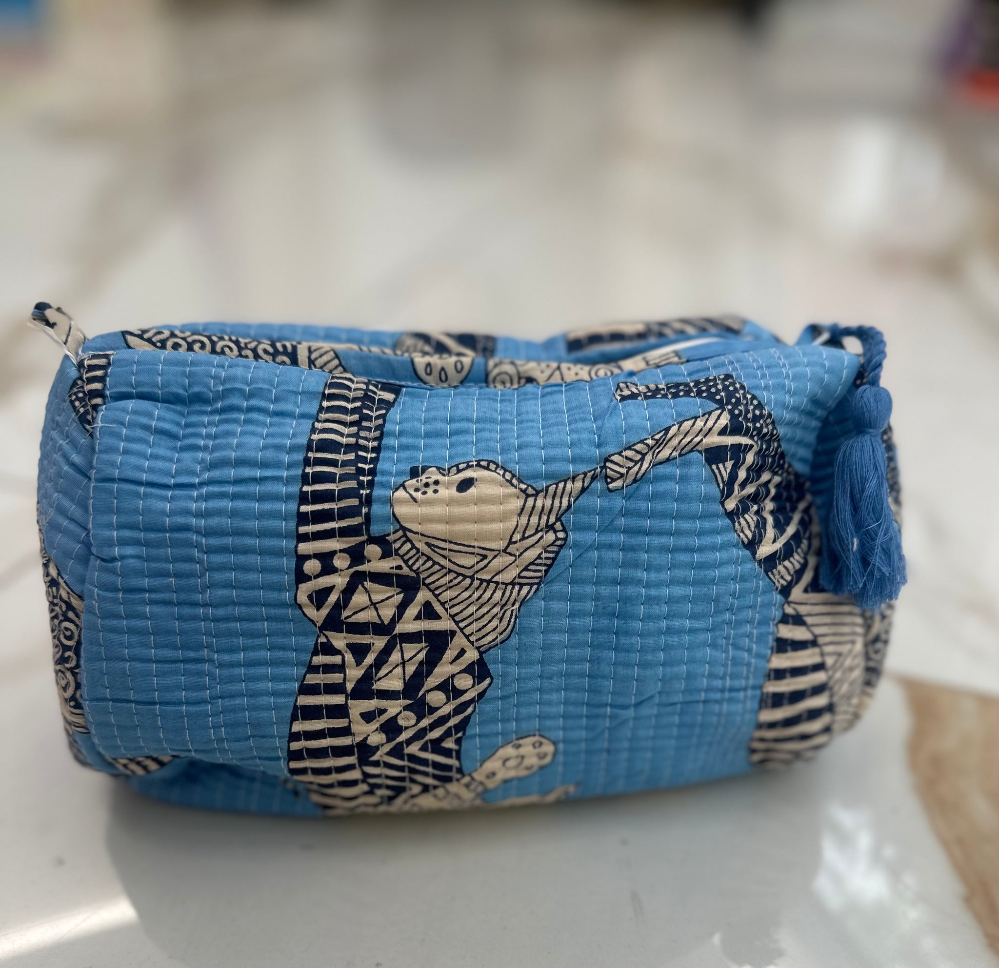 Neceser acolchado estampado – 3 tamaños disponibles