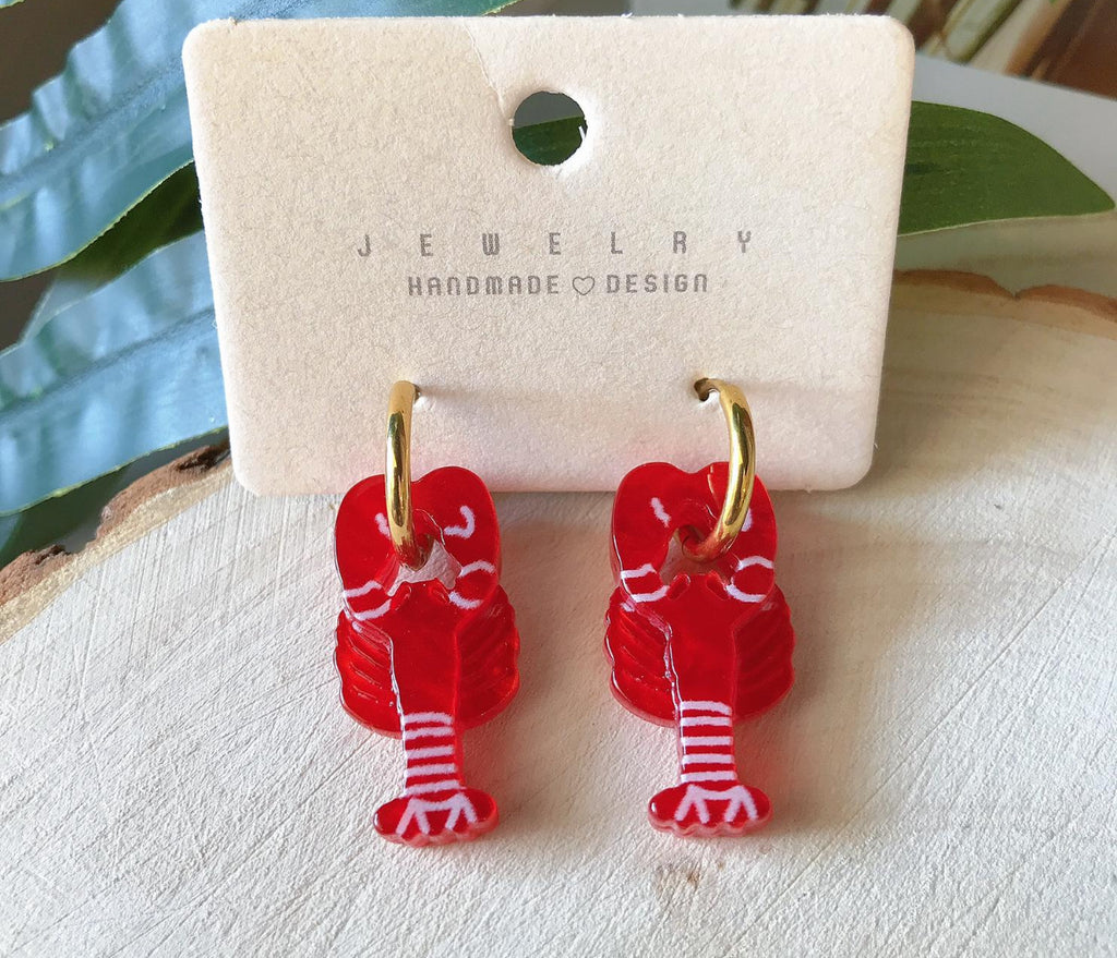 Pendientes langosta
