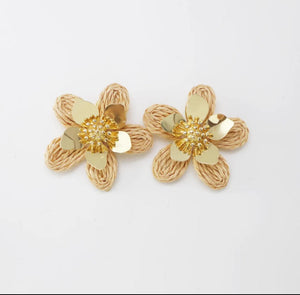 PENDIENTES FLOR CAPAS