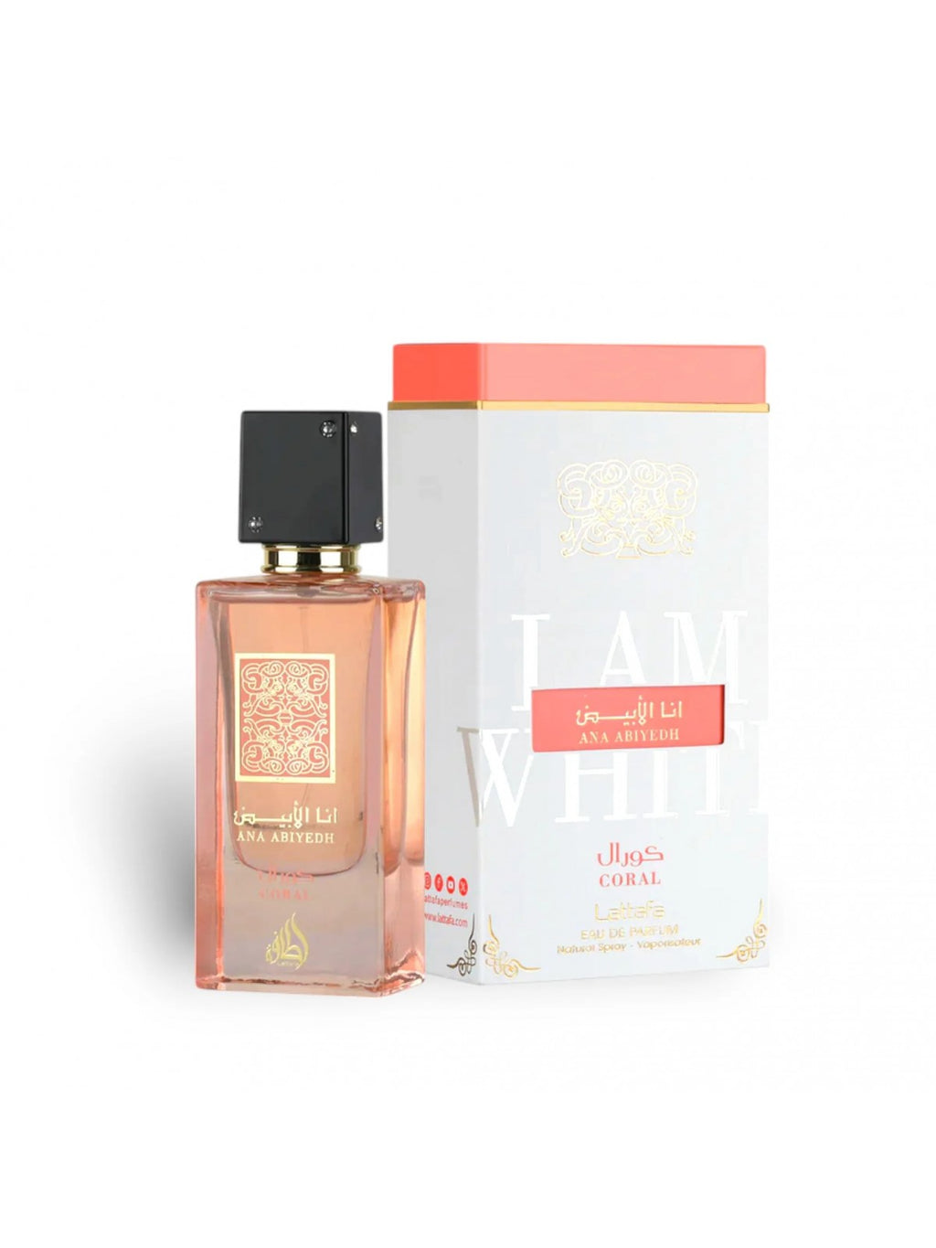 Perfume Ana Abiyedh Coral – Lattafa (60 ml)