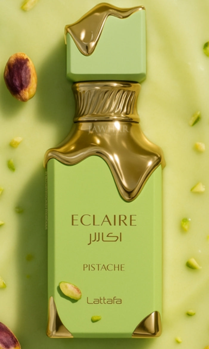 eclaire pistacho